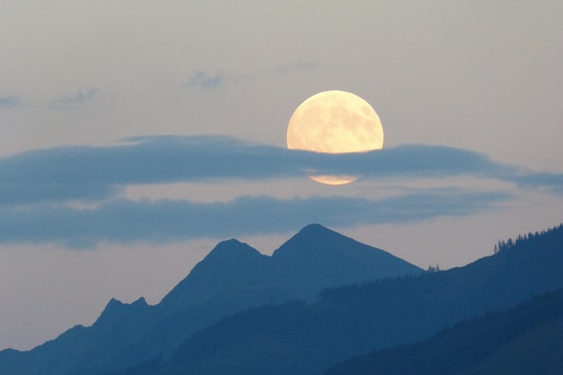 Moon and couple